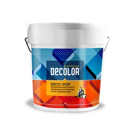DECO STOP CUBIERTAS blanco gris rojo 4L